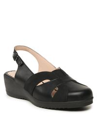 Sandały Clara Barson WS290702-02 Black. Kolor: czarny. Materiał: skóra #1