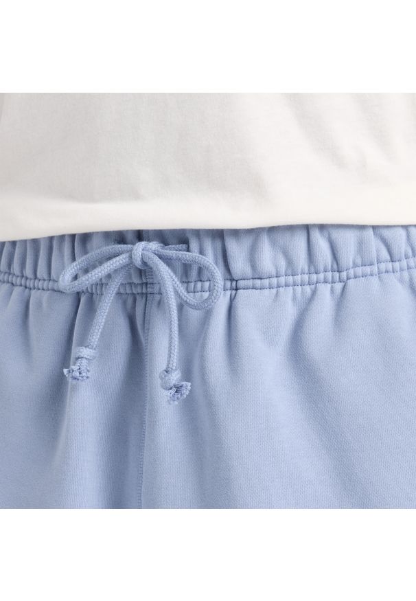 Spodenki męskie New Balance MS41511DUS – niebieskie. Kolor: niebieski. Materiał: bawełna, dresówka