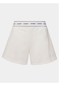 Guess Szorty piżamowe Carrie O4GD02 KBS91 Biały Loose Fit. Kolor: biały. Materiał: bawełna #3