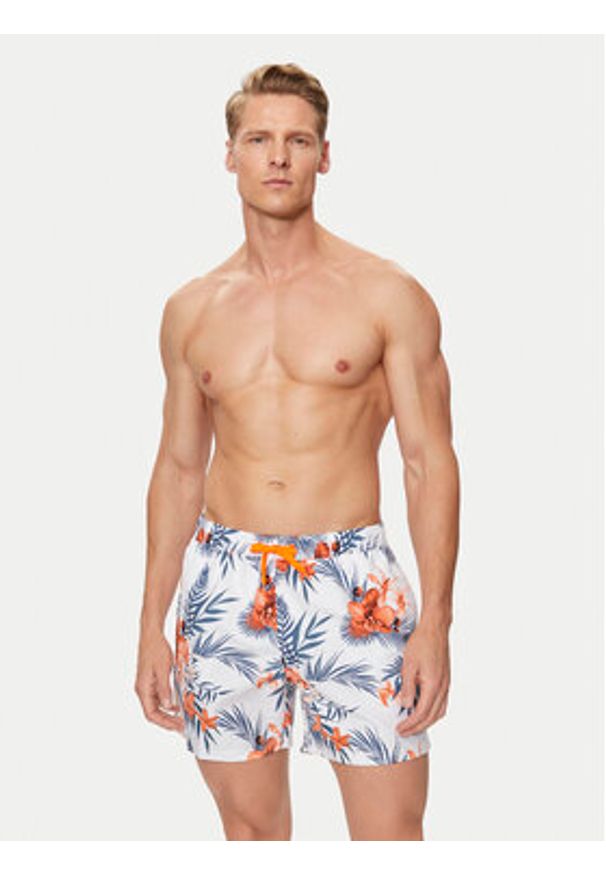 CMP Szorty kąpielowe 34R9127 Kolorowy Regular Fit. Materiał: syntetyk. Wzór: kolorowy