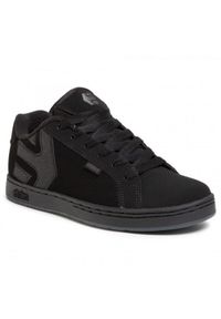 Buty Męskie na deskorolkę Etnies Fader – Black Dirty Wash. Kolor: czarny. Sport: skateboard