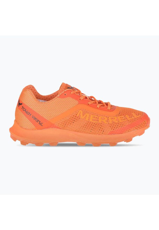 Buty do biegania damskie Merrell Mtl Skyfire Ocr Tough Viking. Kolor: wielokolorowy, żółty, pomarańczowy. Sport: bieganie