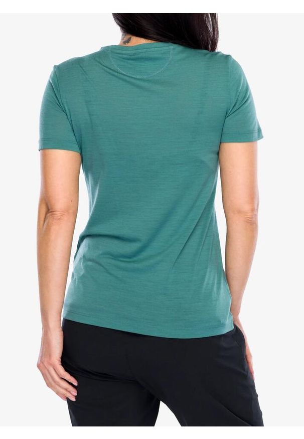 Koszulka merino damska CMP Blaze T-Shirt. Kolor: zielony
