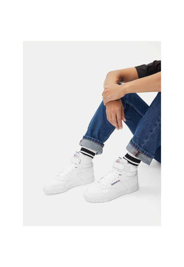 Sneakersy Reebok. Kolor: biały