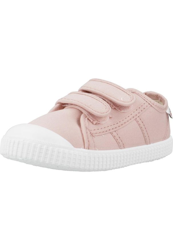 VICTORIA - Buty tenisówki dziecięce Victoria. Kolor: różowy. Materiał: tkanina