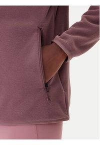 The North Face Polar Glacier NF0A8D2F Bordowy Regular Fit. Kolor: czerwony. Materiał: syntetyk