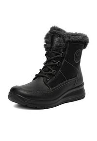 Rieker Trzewiki CEO-L7706-00 Czarny. Kolor: czarny. Materiał: materiał #6