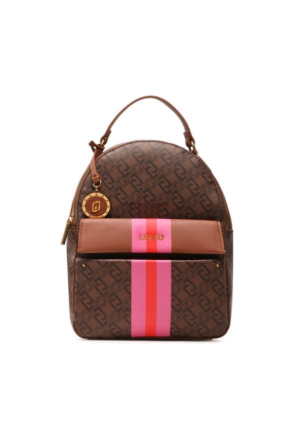 Liu Jo Plecak Ecs M Backpack AA3079 E0538 Brązowy. Kolor: brązowy. Materiał: skóra