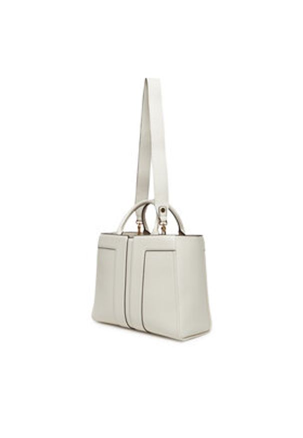 Elisabetta Franchi Torebka BS-07A-51E2-V500 Biały. Kolor: biały. Materiał: skórzane