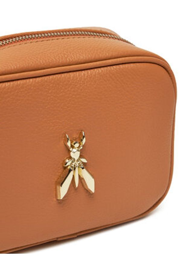 Patrizia Pepe Torebka 8B0186/L001 Brązowy. Kolor: brązowy. Materiał: skórzane