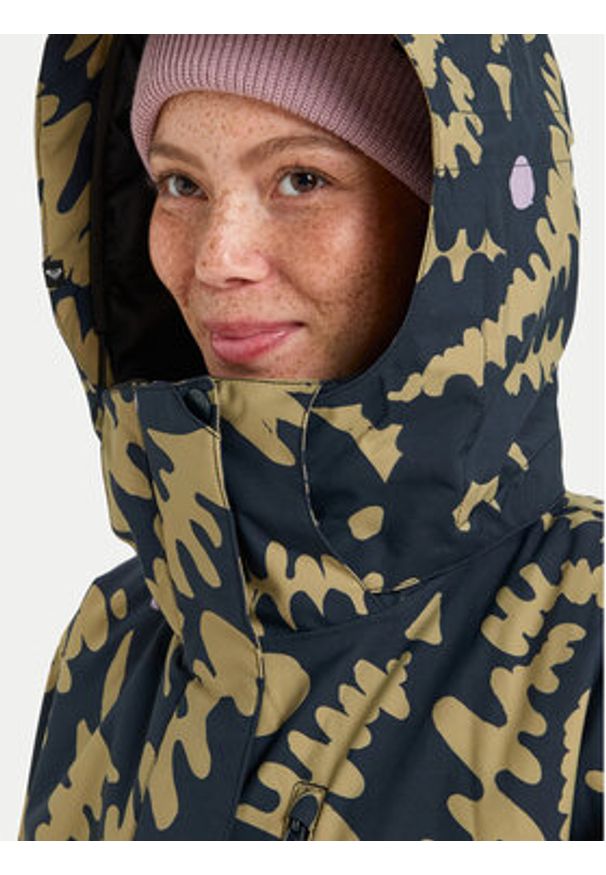 Roxy Kurtka snowboardowa Jetty ERJTJ03529 Czarny Regular Fit. Kolor: czarny. Materiał: syntetyk. Sport: snowboard