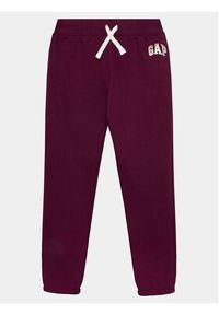 GAP - Gap Spodnie dresowe 789629-06 Fioletowy Regular Fit. Kolor: fioletowy. Materiał: bawełna #3
