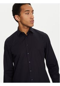 Calvin Klein Koszula K10K109509 Granatowy Slim Fit. Kolor: niebieski. Materiał: bawełna #3
