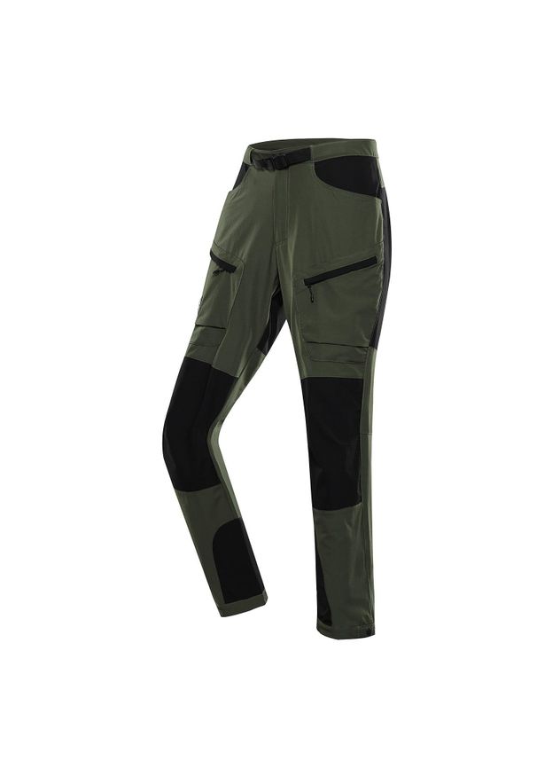 ALPINE PRO - Spodnie męskie trekkingowe Alpine Pro Akan 2. Kolor: zielony