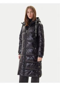 Morgan Płaszcz zimowy 252-GMODE Czarny Regular Fit. Kolor: czarny. Materiał: syntetyk. Sezon: zima