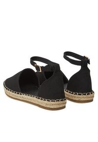 DeeZee Espadryle E8265-6 Czarny. Kolor: czarny. Materiał: materiał