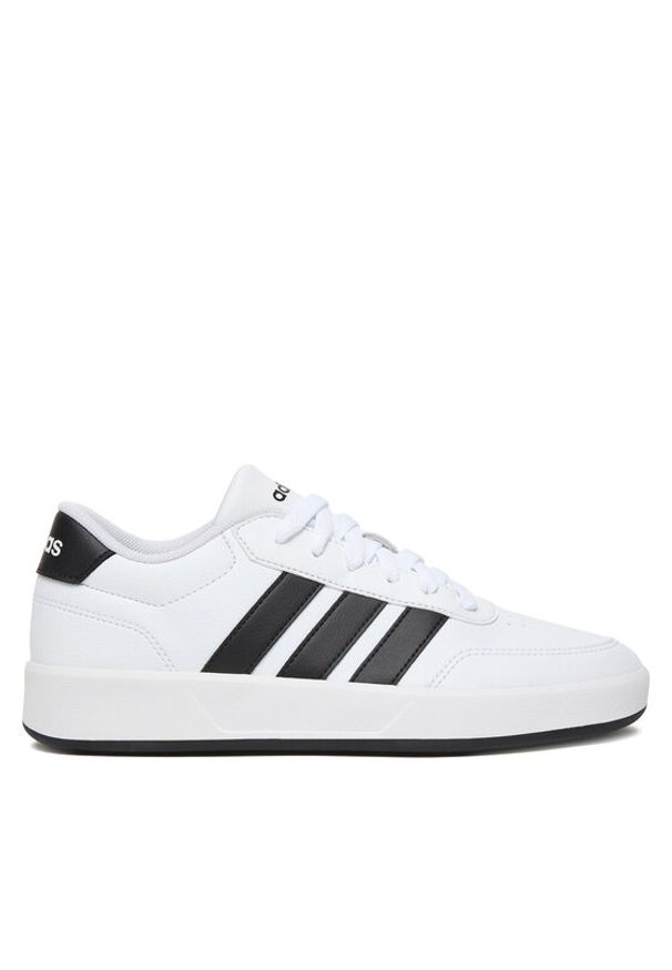 Adidas - adidas Sneakersy Breaknet 3.0 JR8448 Biały. Kolor: biały. Materiał: skóra
