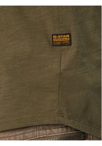 G-Star RAW - G-Star Raw T-Shirt Lash Back D26043-C372 Zielony Relaxed Fit. Kolor: zielony. Materiał: bawełna #4