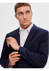 Selected Homme Koszula 16087706 Biały Slim Fit. Kolor: biały. Materiał: bawełna #3