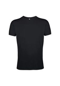 SOL'S - Koszulka Regent Slim Unisex Dla Dorosłych. Kolor: zielony, wielokolorowy, czarny, brązowy