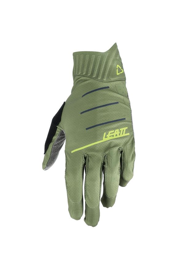 LEATT - Rękawiczki rowerowe męskie Leatt MTB 2.0 Windblock. Kolor: wielokolorowy, szary, zielony. Sport: kolarstwo