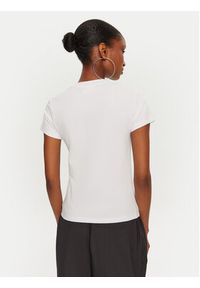 Juicy Couture T-Shirt Mon Amour JCSCT224407 Biały Slim Fit. Kolor: biały. Materiał: bawełna #4
