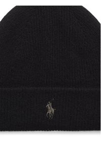Polo Ralph Lauren Czapka 710920660003 Czarny. Kolor: czarny. Materiał: materiał, kaszmir