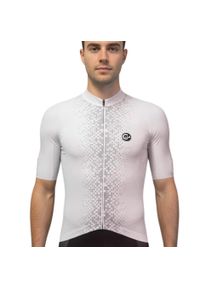 C-LAB - Koszulka rowerowa męska Unica biała. Kolor: biały. Długość rękawa: krótki rękaw. Długość: krótkie. Sport: kolarstwo