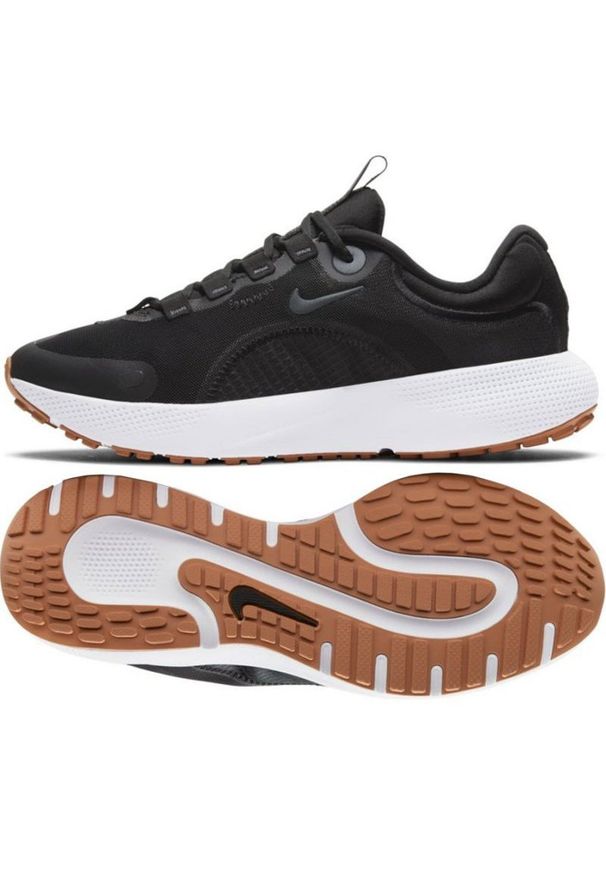 Buty do biegania Nike Escape Run W CV3817 002 czarne. Zapięcie: sznurówki. Kolor: czarny. Materiał: syntetyk. Sport: bieganie