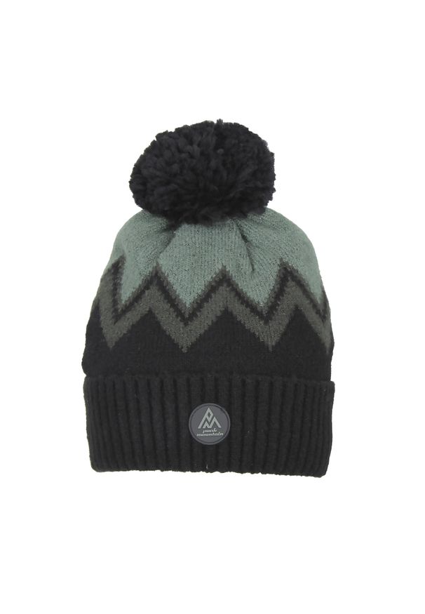 PEAK MOUNTAIN - Czapka Peak Mountain Mission. Kolor: zielony. Sezon: zima. Styl: sportowy