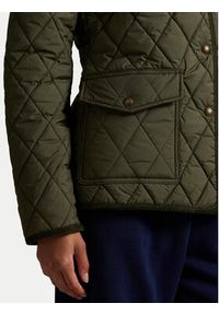Polo Ralph Lauren Kurtka przejściowa 211965336001 Zielony Straight Fit. Typ kołnierza: polo. Kolor: zielony. Materiał: syntetyk