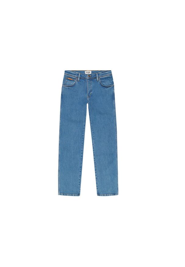 Wrangler - WRANGLER TEXAS SLIM MĘSKIE SPODNIE JEANSOWE JEANSY BARN 112351257 W12S017974