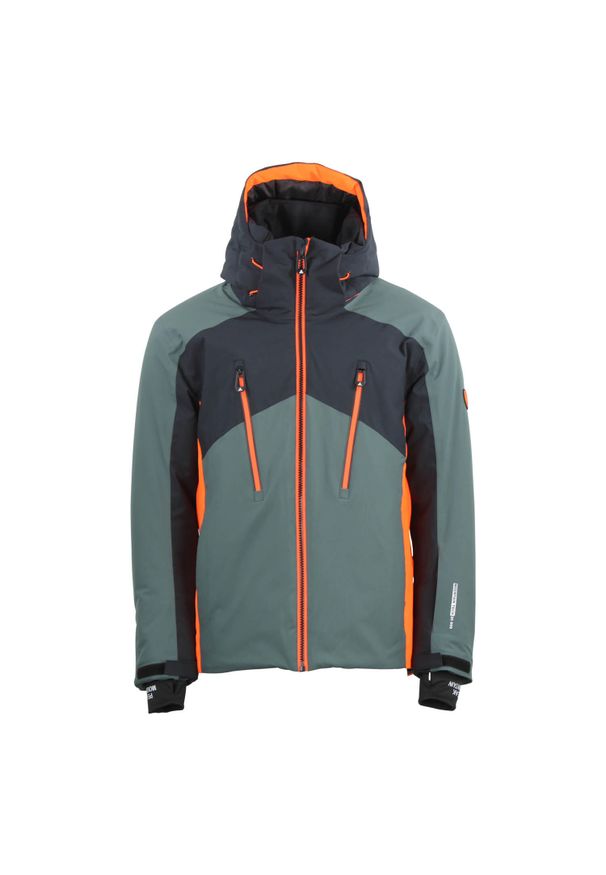 PEAK MOUNTAIN - Kurtka Peak Mountain Crampon. Kolor: zielony. Sezon: zima. Sport: narciarstwo