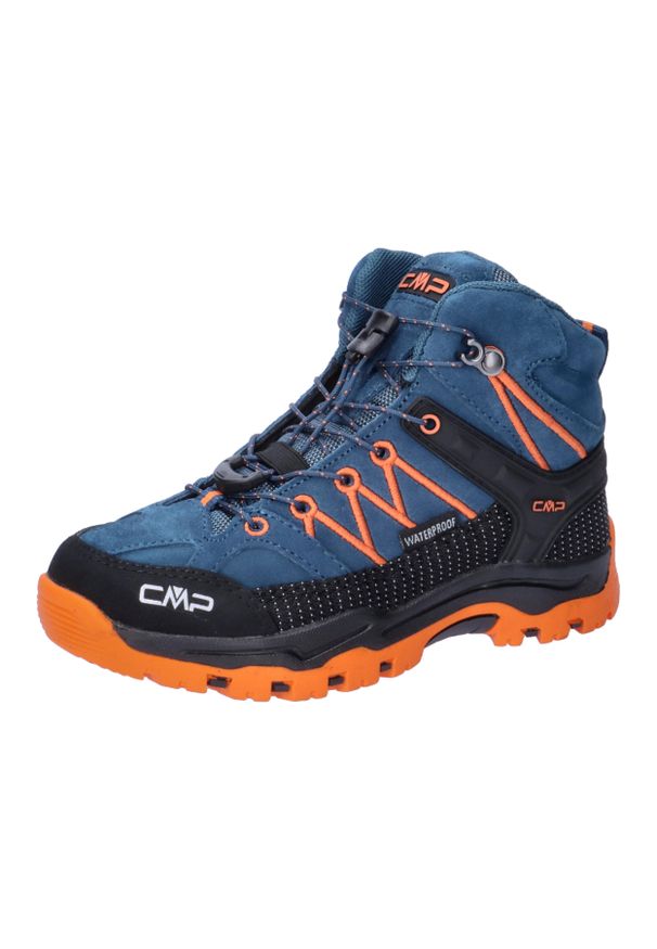 Buty trekkingowe dziecięce CMP Rigel Mid. Kolor: niebieski. Sport: turystyka piesza