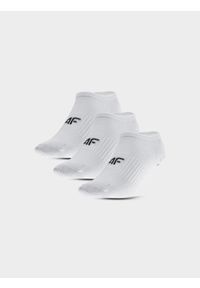 4f - Skarpetki casual przed kostkę (3-pack) dziecięce. Kolor: wielokolorowy. Materiał: elastan, bawełna, materiał