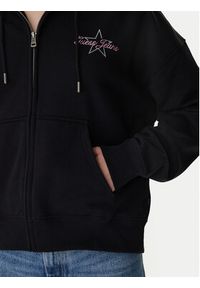 Guess Jeans Bluza W6RQ06 K68I4 Czarny Oversize. Kolor: czarny. Materiał: bawełna #3