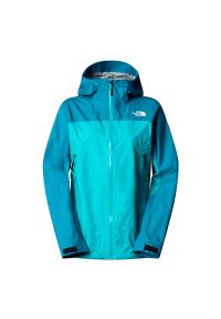 Kurtka damska The North Face Signal 2.5L DryVent 0A8E0E5A21 - niebieska. Kolor: niebieski. Materiał: materiał, tkanina, nylon. Styl: klasyczny. Sport: fitness #1