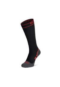 BRIDGEDALE - Skarpety wodoszczelne Bridgedale StormSock Heavy Knee. Kolor: czerwony, wielokolorowy, czarny. Sport: outdoor