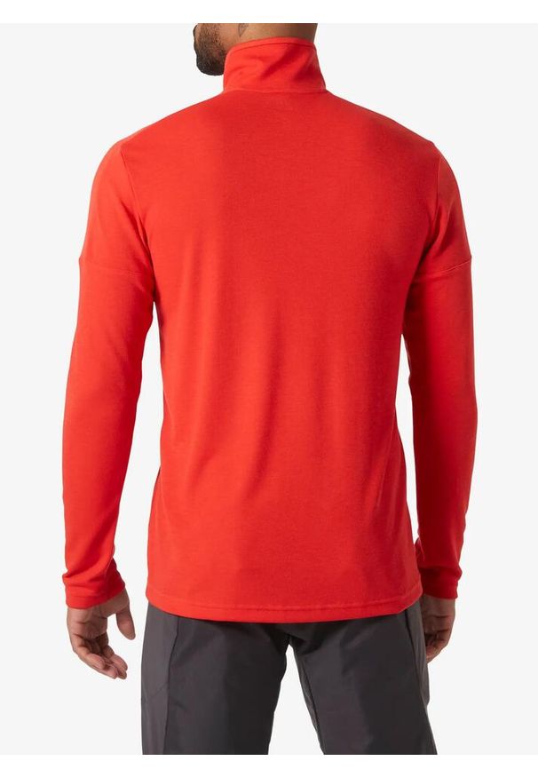Bluza bez kaptura męska Helly Hansen HP 1/2 Zip Pullover 2.0. Typ kołnierza: bez kaptura. Kolor: czerwony