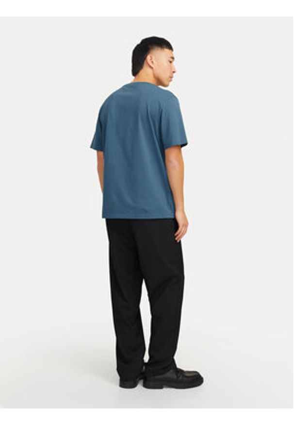 Jack & Jones - Jack&Jones T-Shirt Organic Basic 12156101 Niebieski Standard Fit. Kolor: niebieski. Materiał: bawełna