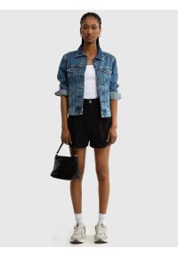 Big-Star - Szorty damskie bawełniane czarne Elia 906. Kolor: czarny. Materiał: bawełna. Długość: krótkie. Sezon: lato. Styl: elegancki #6