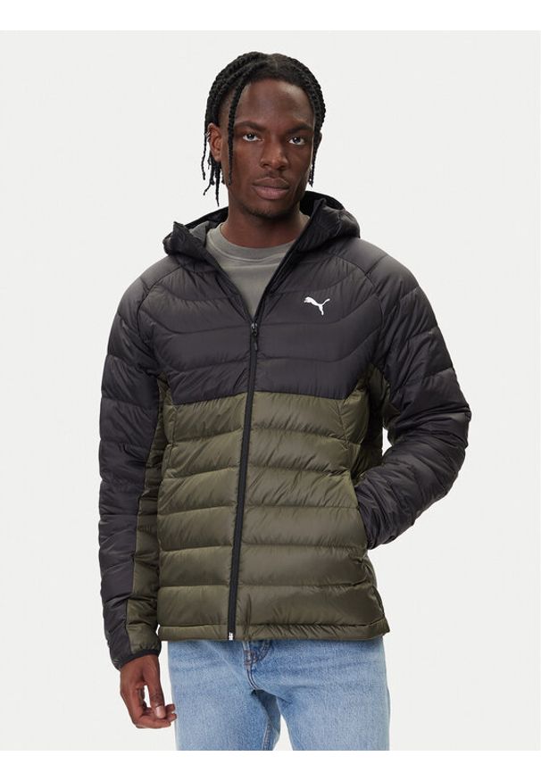 Puma Kurtka puchowa Packlite 685221 70 Khaki Regular Fit. Kolor: brązowy. Materiał: syntetyk