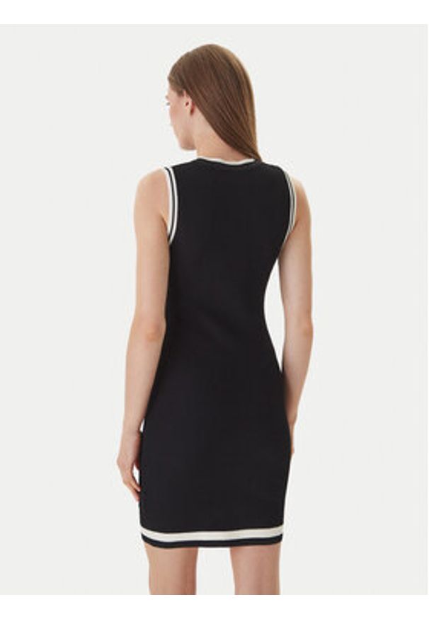 Guess Sukienka dzianinowa V6GK04 Z0648 Czarny Regular Fit. Kolor: czarny. Materiał: syntetyk