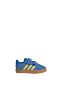 Adidas - Buty VL Court 3.0. Kolor: zielony, wielokolorowy, niebieski, brązowy. Sport: skateboard