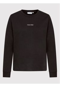 Calvin Klein Bluza K20K204126 Czarny Regular Fit. Kolor: czarny. Materiał: bawełna, syntetyk