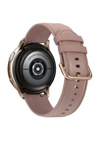 Smartwatch SAMSUNG Galaxy Watch Active 2 SM-R830N 40mm Stal Nierdzewna Złoty. Rodzaj zegarka: smartwatch. Kolor: złoty. Materiał: skóra. Styl: elegancki #4