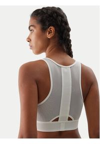 4f - 4F Top 4FWSS24TFTSF705 Écru Slim Fit. Materiał: syntetyk #3