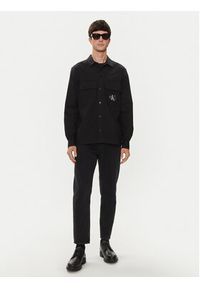 Calvin Klein Jeans Koszula J30J325618 Czarny Relaxed Fit. Kolor: czarny. Materiał: bawełna #3