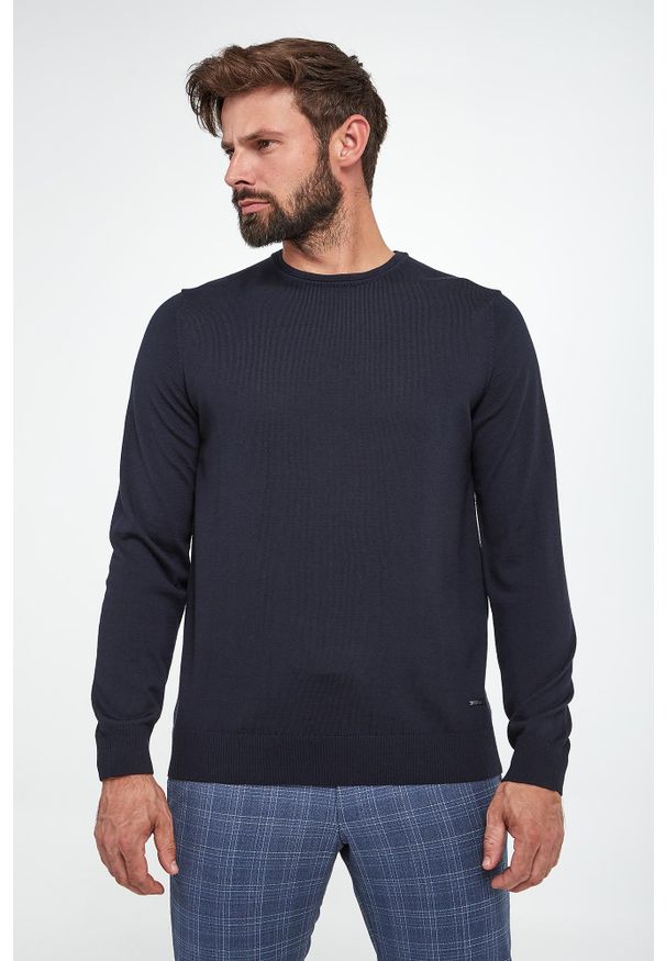 Sweter męski wełniany Denny JOOP!. Materiał: wełna