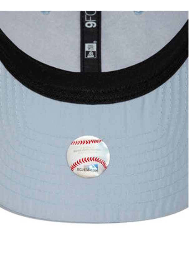 New Era Czapka z daszkiem New York Yankees Flawless 9Forty 60595162 Błękitny. Kolor: niebieski. Materiał: poliester, materiał